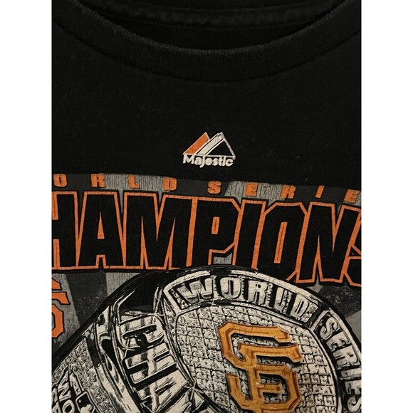 MLB San Francisco Giants 2012 World Series Championship Shirt Majestic Size L - Picture 4 of 7